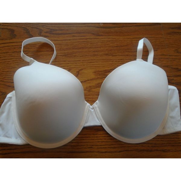 Komar size 42DD white seamfree lightly padded u/w t-shirt bra NWOT