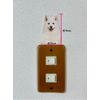 DOG LIFE Color Wall Sticker "Japan Spitz"