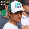 Capslab Joker DC Batman Beige Green Trucker Cap - One-Size