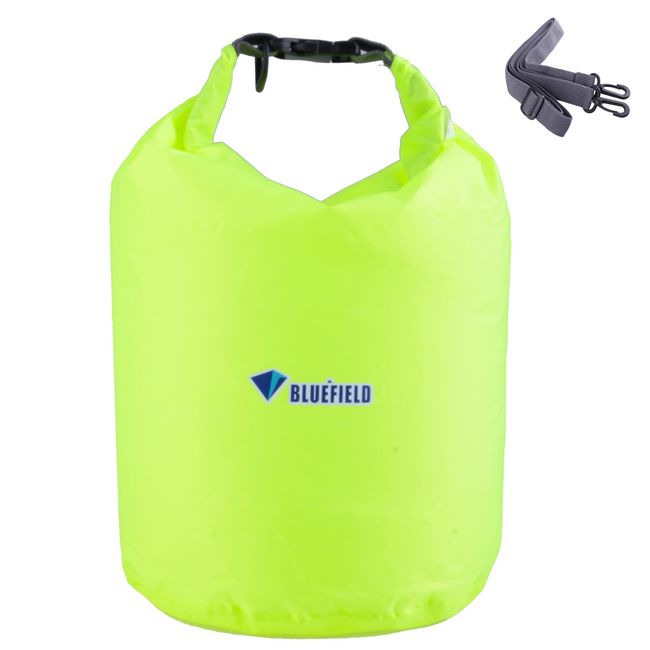 TRIWONDER Dry Bag, Drum Type, Pool Bag, Waterproof Bag, Disaster Preparedness Bag, Stuff Bag, 3.2 gal (10 L), 20 L, 40 L (Green, 4L)