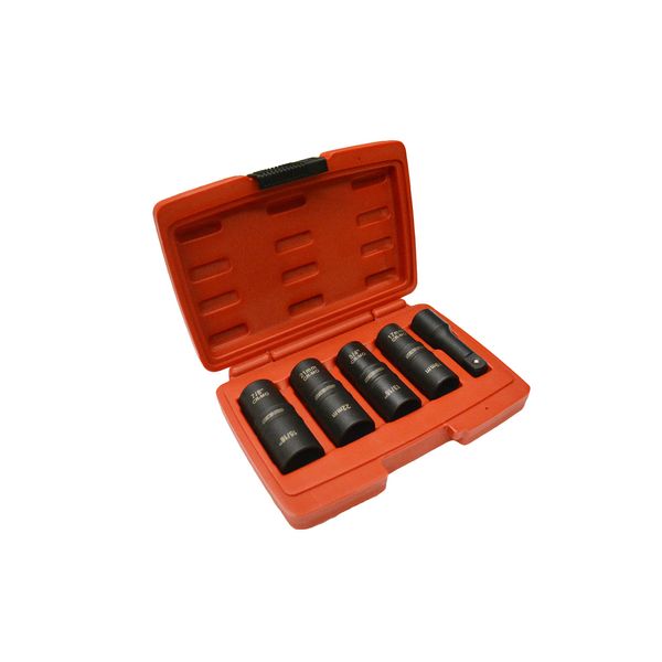 1/2" Drive Thin Walled Flip Impact Socket Set SAE & MM