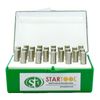 Startool Acrylic Nail Drill 3/32" STXX ST. 2X Coarse Silver *( 6 Pieces )
