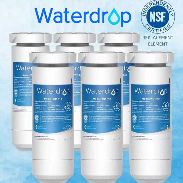 Waterdrop XWF NSF Certified Refrigerator Water Filter, Replacement for GE®
