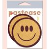 Pastease Yellow Trippy Smiley Faces Pasties Nipple Covers, New