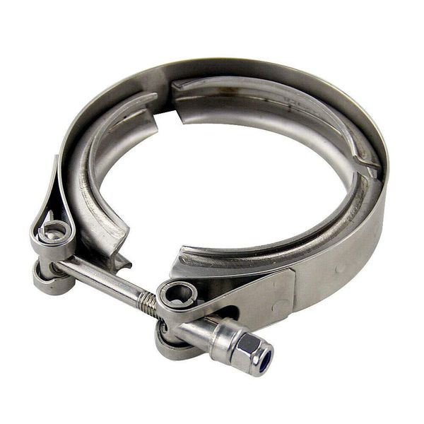 PTNHZ Universal Stainless Steel 3.0" V Band Clamp For Turbo, Downpipes, Exhaust Systems(2.0"/2.5"/2.75"/3.0"/3.25"/3.5"/4.0")