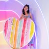 Swim Essential s Rainbow Heart Beach Mat