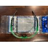 Matco ForceFlex Safety Glasses Half Frame with Clear Lenses Green - FF2GTCLR