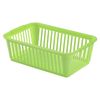 Whitefurze Handy Basket, Plastic, Lime Green, 25 cm