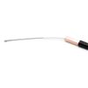 uxcell Motorcycle Throttle Cable Black Rubber Coated Wire Compatible Yamaha YBR125