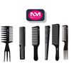 NMB Professional Hair Styling Carbon Comb 104, 1 pc