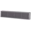 Double Sided Grey Bathroom Door Air Vent Grille 45x9cm