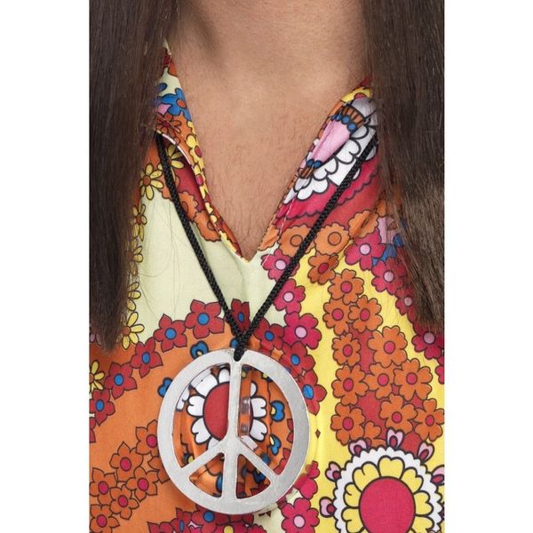 Smiffys Peace Sign Medallion