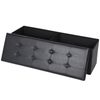 43" Folding Storage Ottoman Bench Storage Stools Footrest for Home Organizer