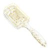 VOCOSTE Men and Women Detangling Brush Paddle Hair Brush Styling Comb for Curly Straight Wavy Hair Clear