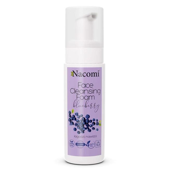 NACOMI FACE CLEANSING FOAM BLUEBERRY 150ML