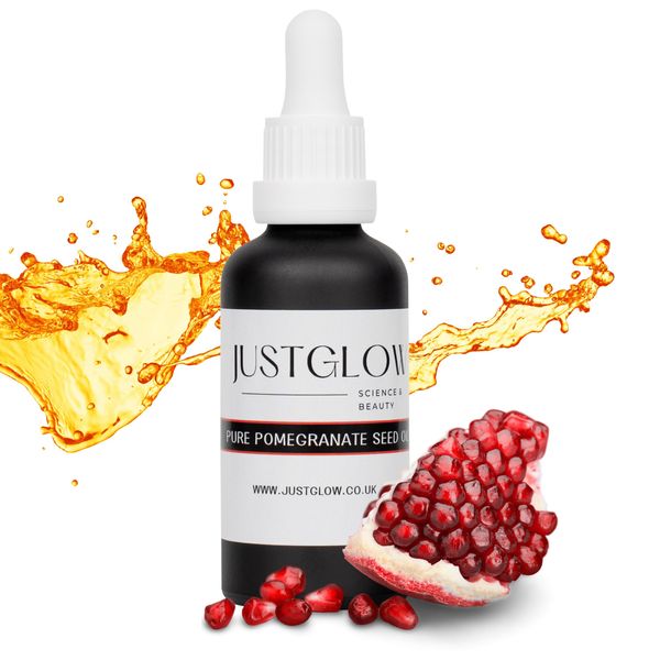 Natural Skin Care Vegan Beauty Face Serum 50 ml Pomegranate Seeds Face Oil, and Anti Wrinkle Face Cream - An Alternative to Bio Oil for Stretch Marks