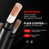 HISports 2m Solar Panel Cable, 4mm², 10AWG, IP67 Waterproof Plug, Compatible with Solar Module & Charge Controller