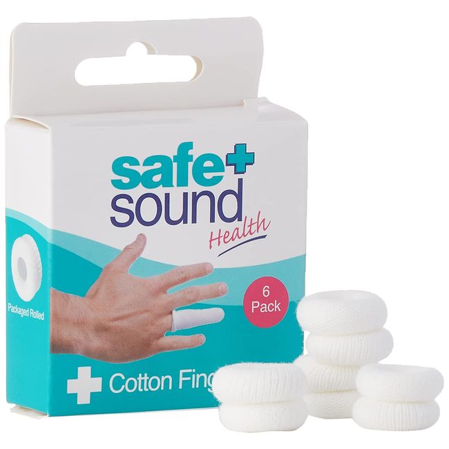 Safe & Sound Cotton Finger Cots