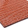 nakira Large Folding Mirror Portable Mirror Enamel Croc Pattern (Brown)