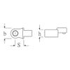 Stabilay Torque Wrench Replacement Head (1/4 inch) 736/10-1