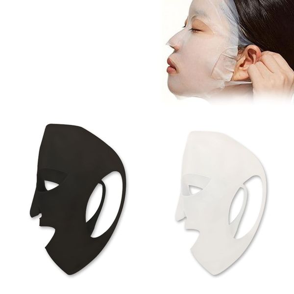 Face Mask Cover,Reusable Silicone Mask Cover,Face Moisturising Mask Cover,Gesichtsmaske Abdeckung,Der Ohrring Verhindert,Dass Die Maskenessenz Verdunstet Und Die Maske Abfällt,Kiuiom