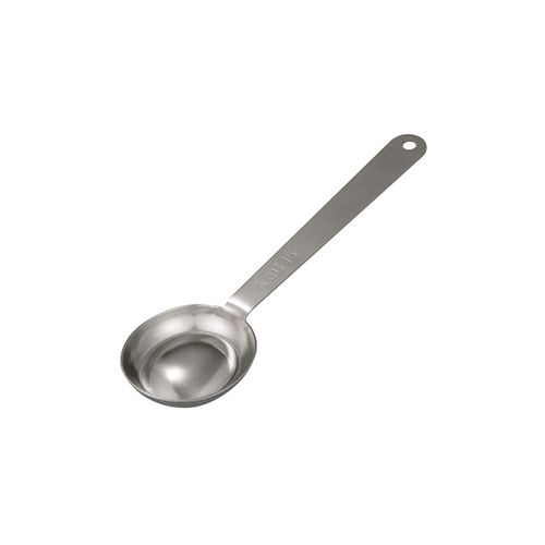 CBJAPAN Measuring Spoon, Tablespoon, Teaspoon, Can Be Measured on Both Sides [Made in Japan] Stainless Steel Atomico Silver