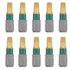 KWB Titan BITS - 10-Piece TORX T20 BIT Set 25mm, Screwdriver BITS (Magnetic, Universal)