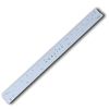 Aluminum Color Triangle Scale 5.9 inches (15 cm) Silver