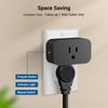 DEWENWILS Remote Control Outlet, Wireless Remote Light Switch 15A/1875W Black