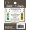 DIMENSIONS Monogram Wood Keychain Kit, 72-74111