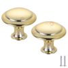 20 PCS Gold Door Knobs Hardware Cabinet Handles  Kitchen Pulls Cupboard Drawer