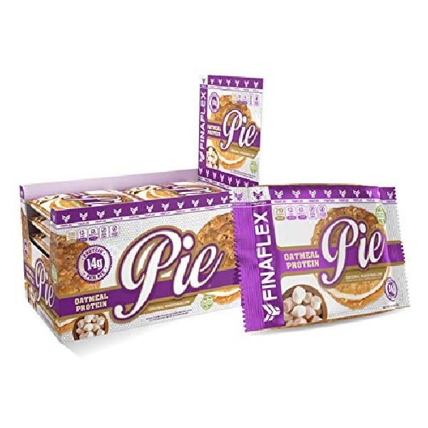 HK Mall FINAFLEX Oatmeal Protein Pie - Original Marshmallow (10pcs), Original Marshmallow