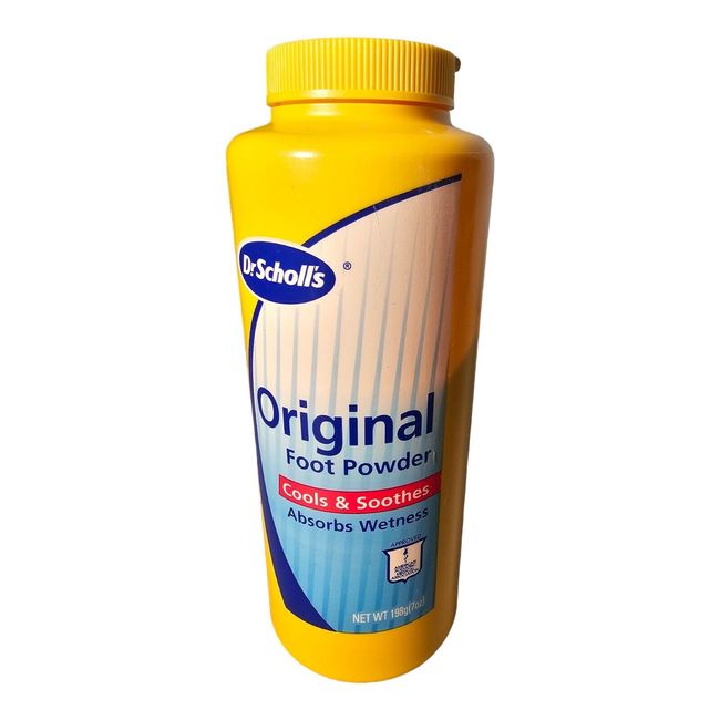 Dr Scholls Original SOOTHING FOOT POWDER Cools & Soothes With Talc 7 oz