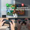 Mcbazel 2-Pack Joy-Con Grips for NS Switch 2, Ergonomic Switch 2 Grip with ABS L/R Trigger Extensions & Quick-Fit Installation (Black)