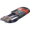 Stagg Twin cable, RCA/RCA (m/m), 1 (3')