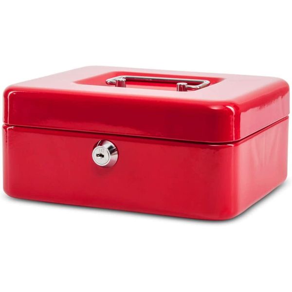 Maul 20 x 17 x 9 cm Cash Box 2 - Red