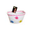Adie Girl's ACB002 Wicker Effect Basket - Pink/White