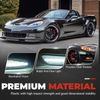 For Chevy Corvette C6 2005-2013 Clear Lens LED Front & Rear Side Marker Lights