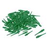 YOKIVE 30 Pcs Plastic Dart Tips, Game 2BA Thread Soft Darts Tips Replacements Plastic Tips Soft Tips| Indoor Outdoor Play (Green)