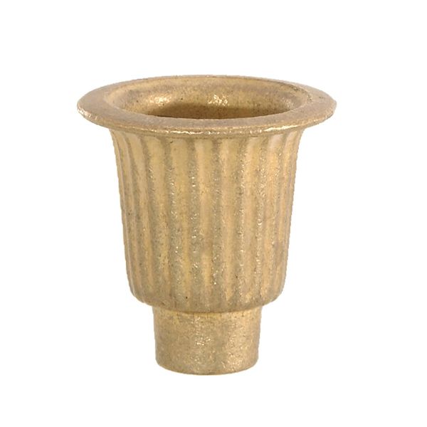 B&P Lamp® Cast Brass Candle Cup, 1 1/2" Ht.