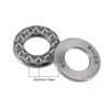 sourcingmap® 15mmx28mmx9mm Single Row Thrust Ball Bearing 51102 2pcs