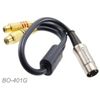 1ft. 5-Pin Din Plug to 2 RCA Gold Jacks Cable for B&O