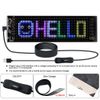 APP Truck Windshield Cars Devil Eyes Light Remote Smart Eye Lamp Soft Screen USB