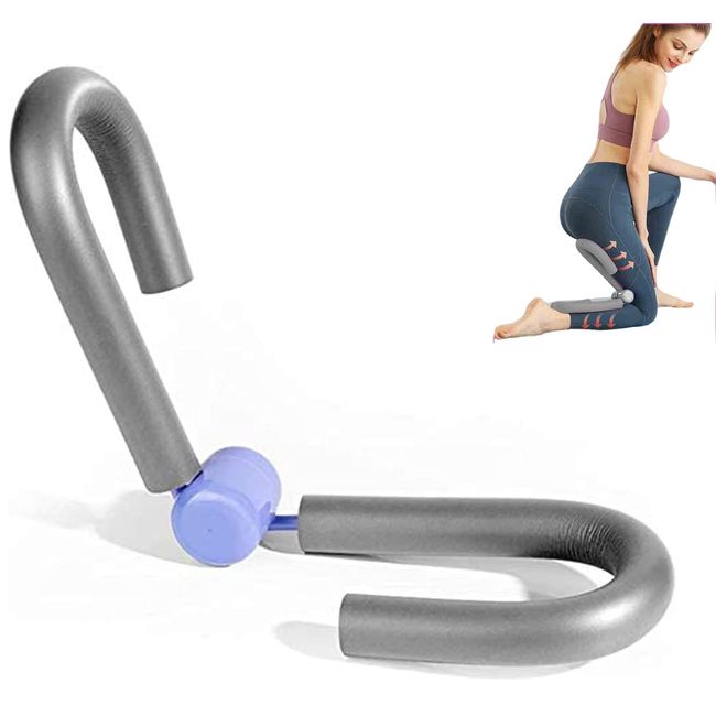 Oberschenkel Multifunktionaler Arm und Beintrainer Trimmer, Armtrainer Körperformer, Geeignet für Fitness-Yoga-Übungen zu Hause, um Gewicht zu Verlieren (Grau)