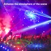 LED Laser Light 9-EYE DMX Scan Projector Strobe DJ Party Stage Lighting W/Remote