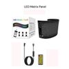 2xDynamic Colorful Eye Lamp Soft Screen Led Eye for Car Window LED Display USB