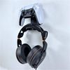 3D Cabin Wall Mount Wall Bracket Holder (2 Pack) Compatible WIth PS5 Controller & Headphone Digital Or Disc DualSense - Black 2 Pack