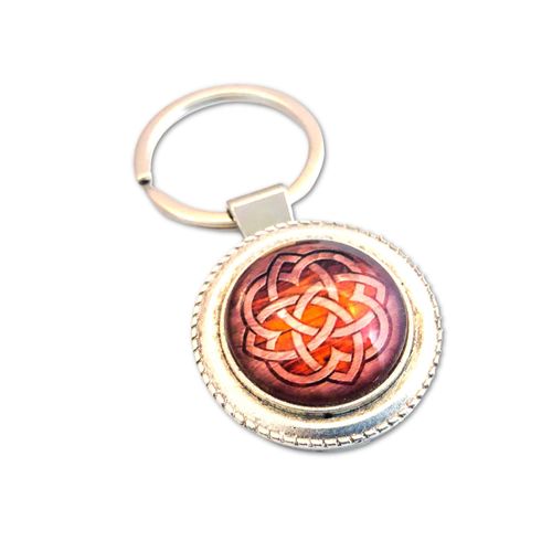 Celtic Knot Keychain Charm for Handbags Key Fob