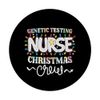 Genetic Testing Nurse Christmas Crew Genetics Nursing NP RN PopSockets Swappable PopGrip