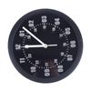 Retro Military Pattern Wall Clock W/ LED 12/24 Hour Display 7 Colors Backlight